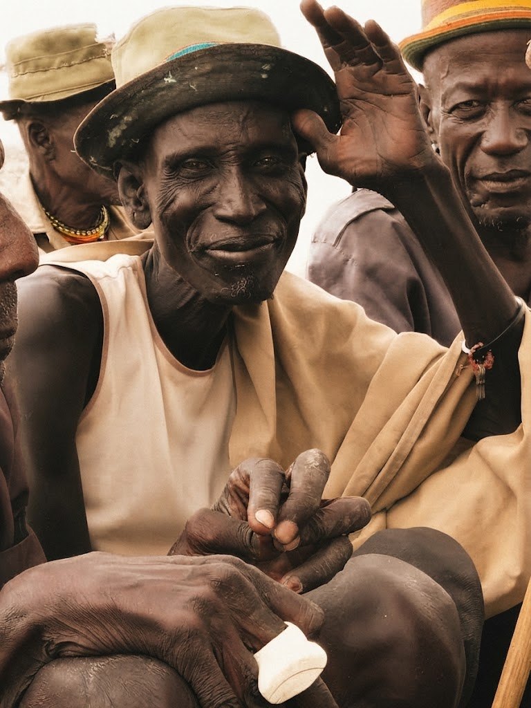 Adults and children serving side by side in a local community